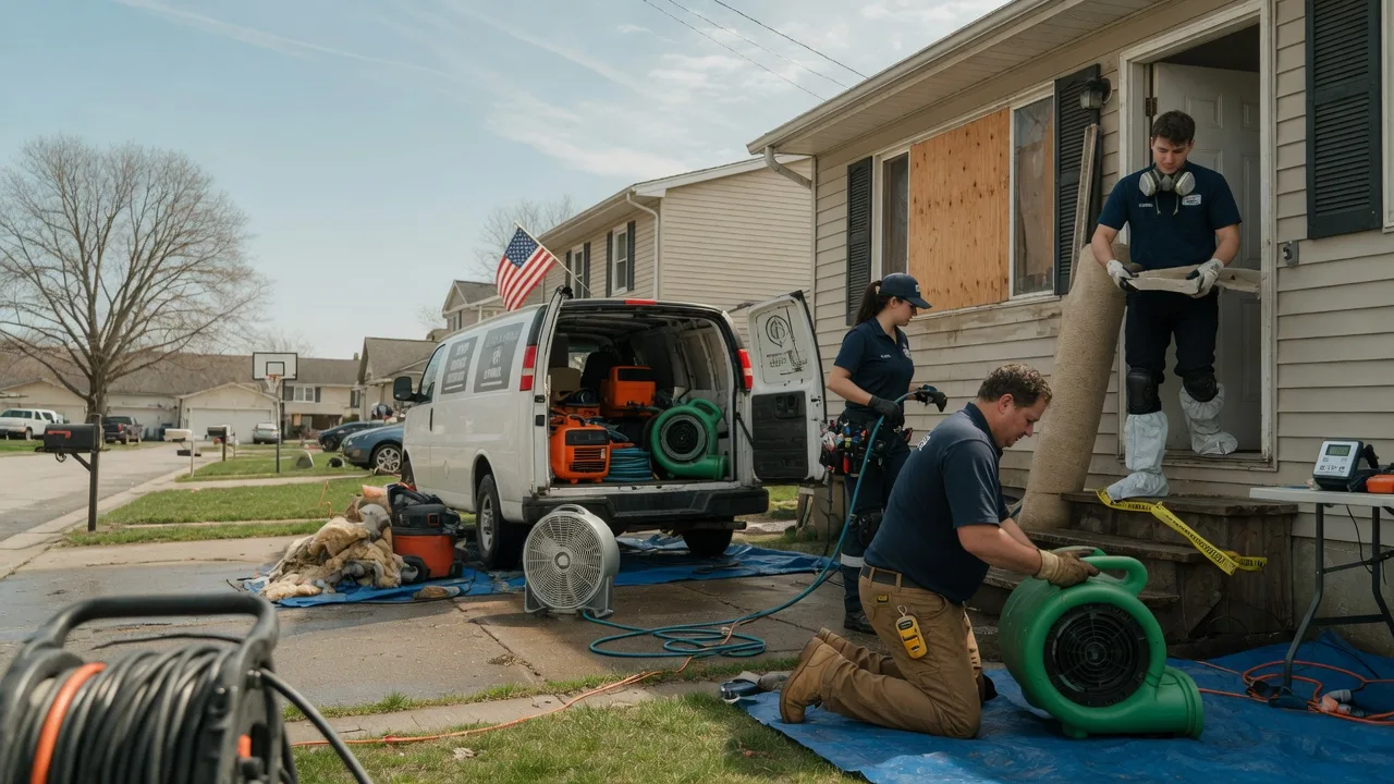 Water Damage Restoration in Convent, LA near me